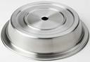 American Metalcraft Stainless Steel Satin Finish Plate Cover for Standard Foot Plates, 11 1/8 to 11 1/2 inch Dia
