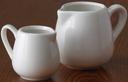 American Metalcraft Porcelain White Creamer, 5.5 Ounce