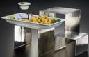 American Metalcraft Stainless Steel Satin Riser Set