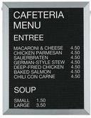 Aarco Aluminum Framed Letter Board Open Face Message Center, 24 x18 inch