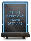 Aarco Black The Compact Ultra Lite Lighted Write-On Markerboard, 9 x 12 inch