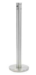 Aarco Satin Floor Standing Cigarette Receptacle, 43 1/2 inch Height