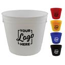 HOWW Polypropylene Party Bucket with 3 COLOR Custom Logo, 220 Ounce Capacity -- 96 per case