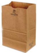 Duro Hilex Poly Husky Dubl Life 100 Percent Recycled Kraft Self Opening Style Bag, 20 Pound SH -- 400 per case