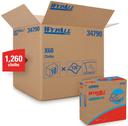 Kimberly Clark Wypall X60 Pop Up Teri White Cloth -- 1260 per case
