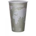 Eco-Products World Art Compostable Hot Cup, 16 Ounce Capacity -- 1000 per case.
