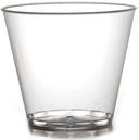 Fineline Plastic Clear Tumbler, 5 Ounce -- 500 per case