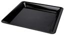 Fineline Black Polypropylene Square Platter, 14 x 14 inch -- 20 per case