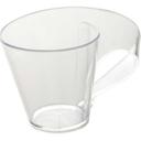 Fineline Clear Plastic Round Tiny Tonics Coffee Mug, 2.7 Ounce -- 64 per case