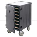 Cambro Non Electric Insulated Low Charcoal Gray 7 Support Rails Holding Camcart for Trays and Sheet Pans, 21 1/2 x 32 x 37 1/2 inch