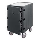 Cambro Non Electric Insulated Low Charcoal Gray 13 Support Rails Holding Camcart for Trays and Sheet Pans, 21 1/2 x 32 x 37 1/2 inch