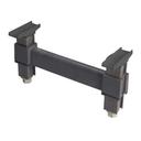 Cambro Camshelving Elements Brushed Graphite Low Bottom Shelf Dunnage Stand, 14 x 6 1/2 inch