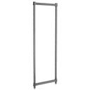 Cambro Camshelving Elements Brushed Graphite Standard Stationary Post Kit, 24 x 84 inch
