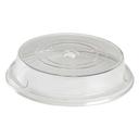 Cambro Camwear Low Profile Clear Plate Camcover, 9 1/8 inch Inside Diameter -- 12 per case