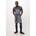Chef Works Navy Olympia Bib Apron for Unisex, 32.1 inch Long x 36.7 inch Wide