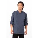 Chef Works Blue 4XL Modern Fit Hartford Chef Coat for Men