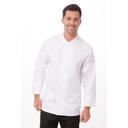 Chef Works White Modern Fit Trieste Premium Cotton Chef Coat for Unisex, 42 inch