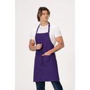 Chef Works Purple Butcher Apron, 34 inch Long x 24 inch Wide