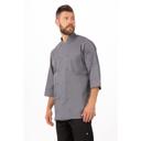 Chef Works Grey 3XL Classic Fit Morocco Chef Coat for Unisex