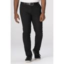 Chef Works Black Chino Poly Stretch Pant for Men, 60 inch