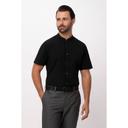 Chef Works Black 4XL Modern Fit Seersucker Shirt for Men