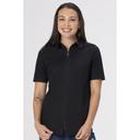 Chef Works Black 3XL Cody Zip Work Shirt for Women