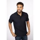 Chef Works Black Medium Formal Fit Collared Polo Shirt for Men