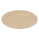 Tan GET Enterprises inc Supermel I Melamine Round Plate, 6.5 inch -- 48 per case.