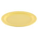 Yellow GET Enterprises inc Supermel I Melamine Round Plate, 9 inch -- 24 per case.