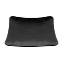 Black GET Enterprises inc Milano Melamine Square Plate, 11.75 inch -- 12 per case