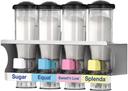 Server Quad Sweet Station Dispenser, 14 Ounce