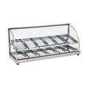 Skyfood Economy Line Countertop Food Warmer Display Case with Two Shelves, 36 5/8 x 13 3/8 x 16 1/8 inch
