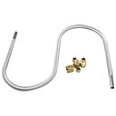 Dormont Flex Tube Replacement Installation Kit for Dormont Part Number T4-KIT-24, 1/4 x 24 inch