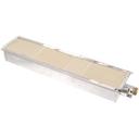 Garland Infrared Burner with Number 40 Natural Gas Orifice for Garland Part Number CK222106-2, 28-1/4 x 6-3/4 inch