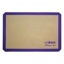 Winco SBS-16PF Half Size Purple Perforated Silicone Baking Mat, 16.5 x 11.63 inch
