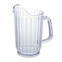Winco WPS-32 SAN Plastic Break-Resistant Pitcher, 32 Ounce Capacity -- 4 per case