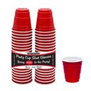 Northwest Enterprises Party Essentials Red Party Cup Shot Glass, 2 Ounce Capacity -- 800 per case