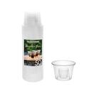 Northwest Enterprises Party Essentials Clear Plastic Soft Bomber Cup, 3 Ounce -- 500 per case
