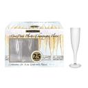 Northwest Enterprises Party Essentials Clear 1 Piece Champagne Flute Glass -- 100 per case