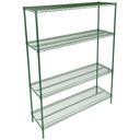 John Boos Green Epoxy Wire Shelf, 18 inch Width x 24 inch Length.