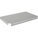 John Boos 16 Gauge Galvanized Lower Shelf Only, 48 x 36 inch.
