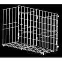 John Boos Stainless Steel Ceiling Mount Meat Boat Rack, 36 inch.
