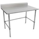 John Boos 16 Gauge Stainless Steel Work Table with Galvanized Base and Bracing, 60 x 36 inch.