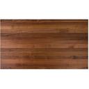 John Boos Walnut Varnique Finish Black Walnut Island Kitchen Counter Top, 48 x 27 x 3 inch.