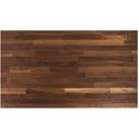 John Boos Blended Walnut Butcher Block Varnique Finish Kitchen Counter Top, 121 x 42 x 1 1/2 inch.