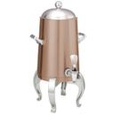 Service Ideas Flame Free Thermo-Urn Rose Gold Metallic Elements Regal Traditional Spigot Stainless Vacuum Insulated Urn, 1.5 Gallon Capacity