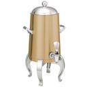Service Ideas Flame Free Thermo-Urn Vintage Gold Metallic Elements Regal Traditional Spigot Stainless Vacuum Insulated Urn, 1.5 Gallon Capacity