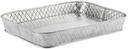 Tablecraft Lattice Collection Stainless Steel Rectangular Platter, 12 x 9 x 1.5 inch
