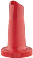 Tablecraft Complete Pourmaster Polyethylene Red One Piece Neck Spout Only