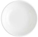 Tablecraft Melamine White Mini Round Plate, 4 inch -- 24 per case.
